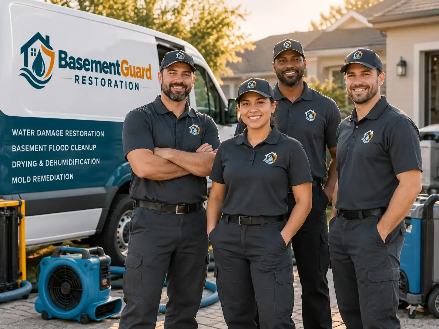 Basement Water Damage Restoration company in Eros, LA